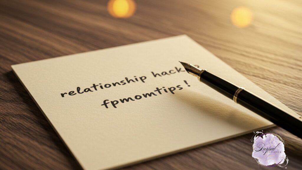 Hacks for Strengthening Relationships FPMOMTips You Need to Know
